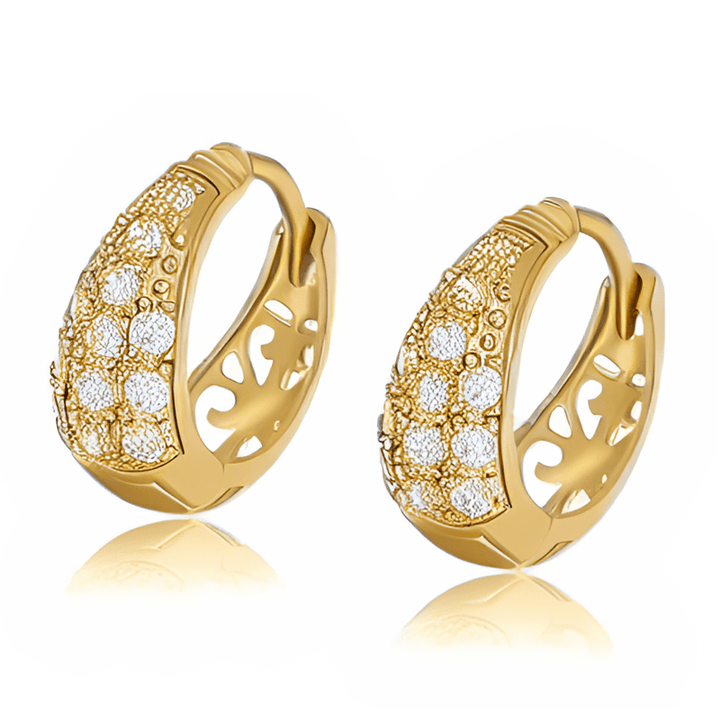 Darya diamant hoops - Ellora